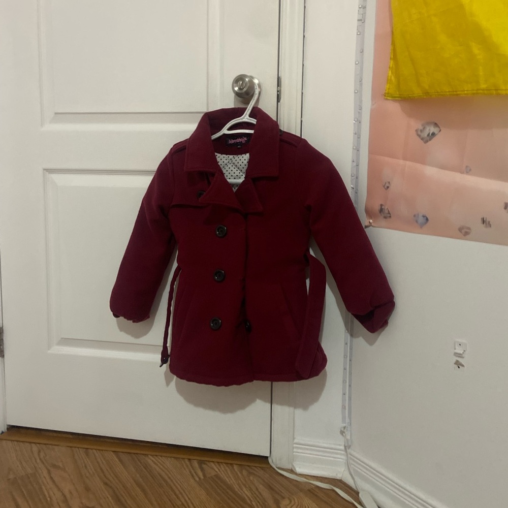 Kids Burgundy Jacket